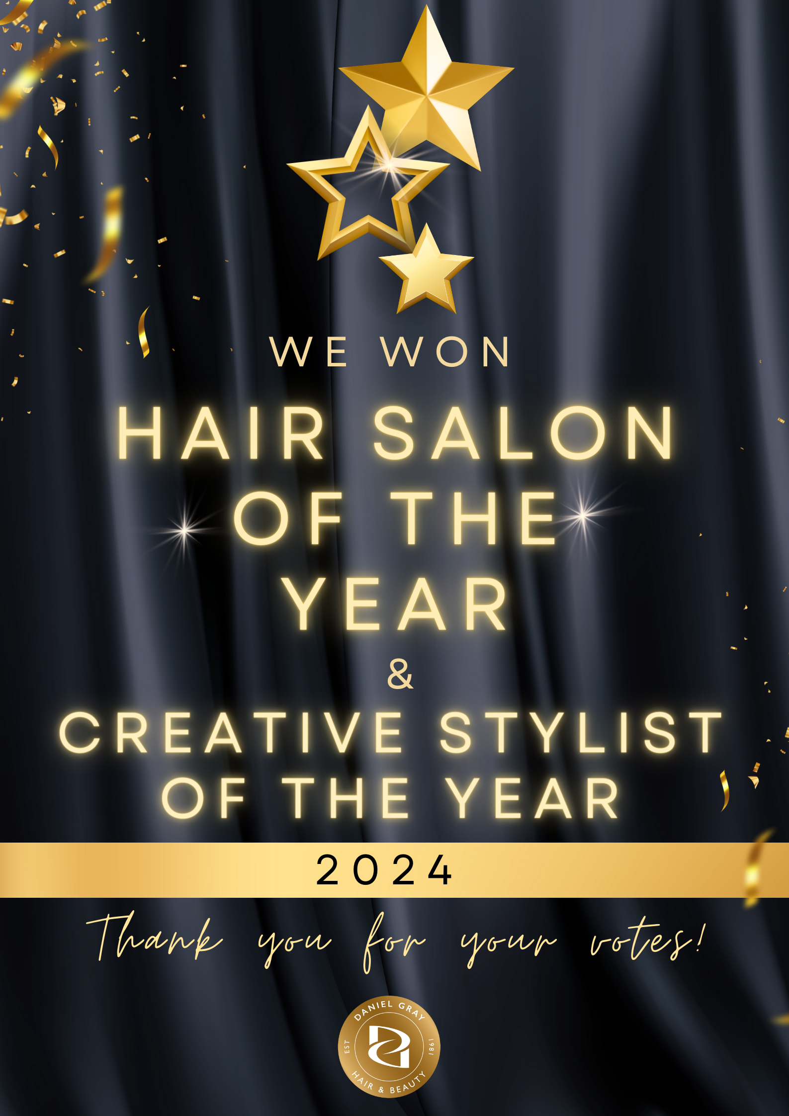 We won!